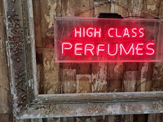 neon perspex advertising sign lighting decorative art