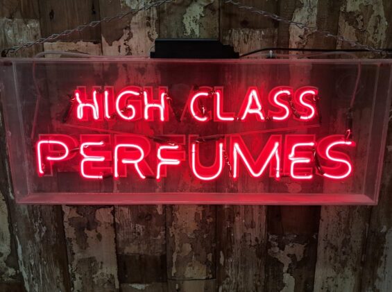 neon perspex advertising sign lighting decorative art