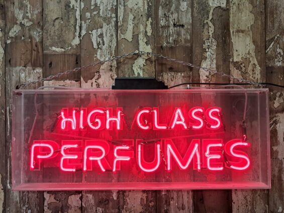 neon perspex advertising sign lighting decorative art