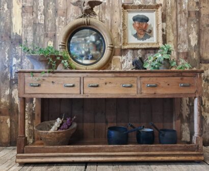 pine console unit furniture tables