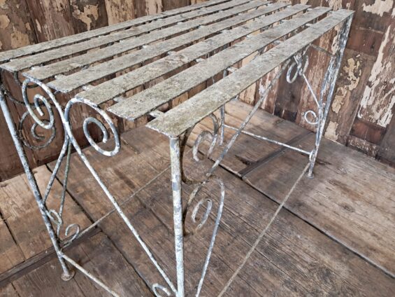 metal garden table and carver chairs set garden furniture