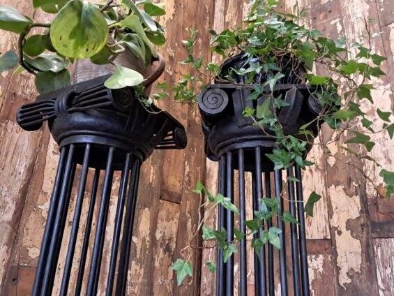 metal corinthian display stands decorative homewares garden