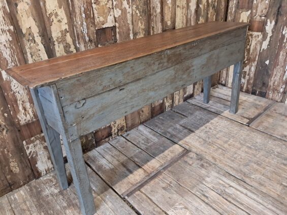 wooden painted console furniture tables