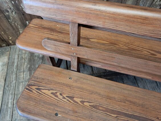 wooden church pews seating occasional chairs