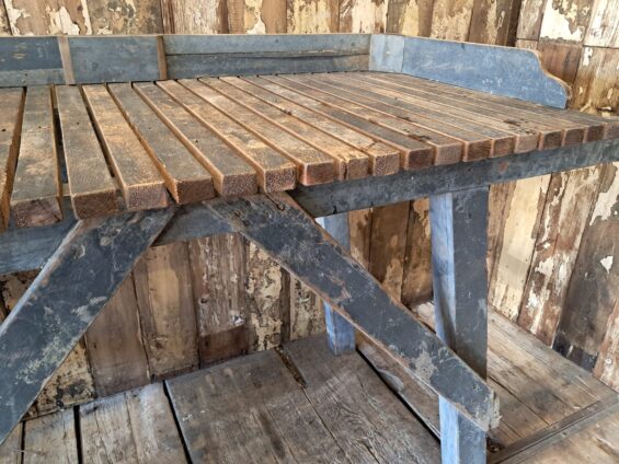 wooden potting table garden furniture
