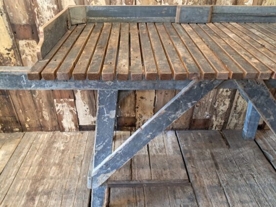 wooden potting table garden furniture