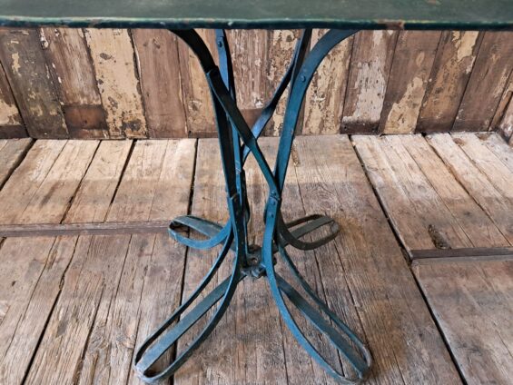 square metal bistro table garden furniture