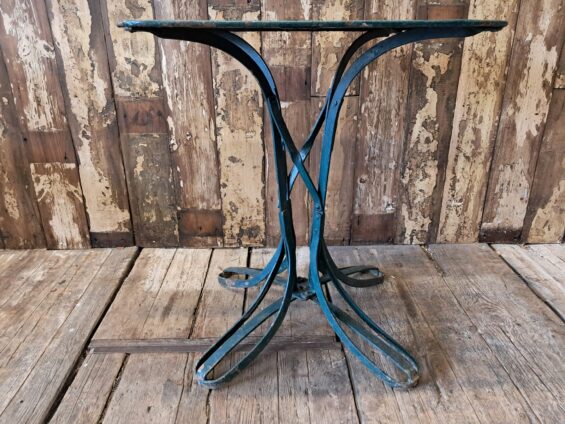square metal bistro table garden furniture