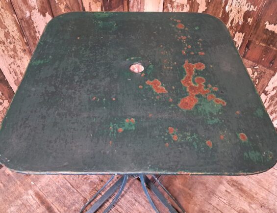 square metal bistro table garden furniture