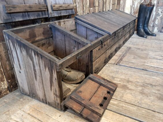 wooden chicken nesting boxes furniture storage garden