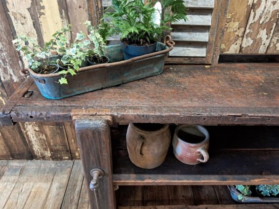 wooden workbench vice furniture tables industrial
