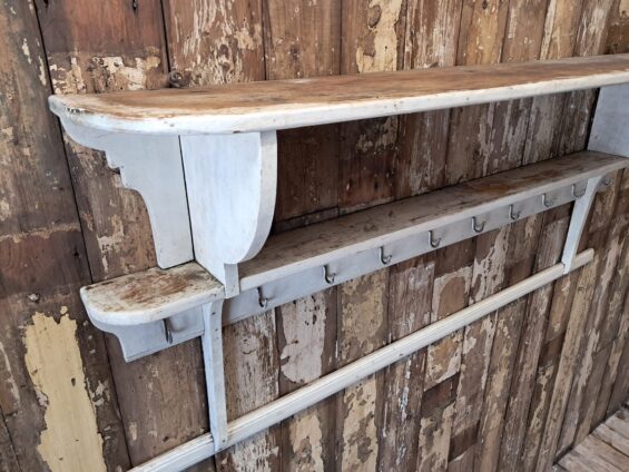 wooden painted kitchen shelf decorative homewares storage