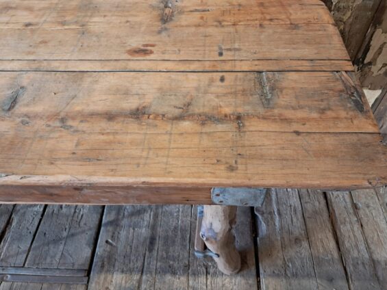 fruitwood chestnut rustic table furniture garden