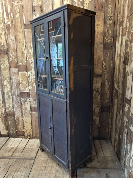 wood glazed shelved cabinet furniture cupboards and cabinets