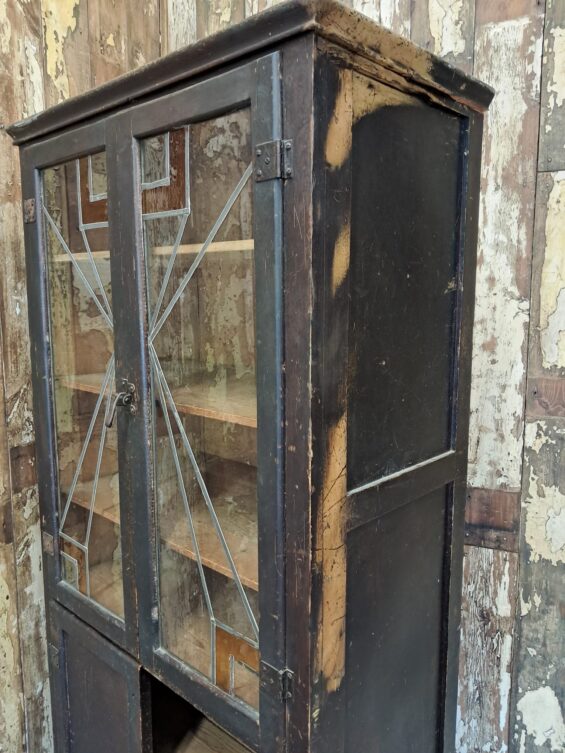 wood glazed shelved cabinet furniture cupboards and cabinets