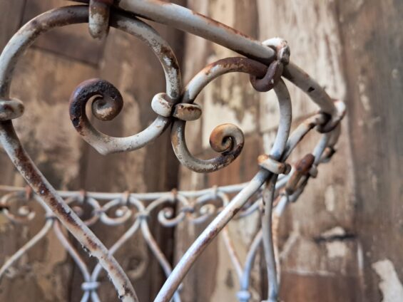 wirework metal plant stand garden decorative