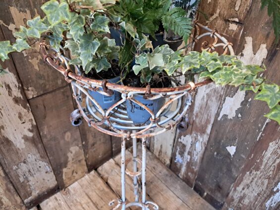 wirework metal plant stand garden decorative