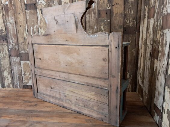 painted wooden display shelf furniture storage