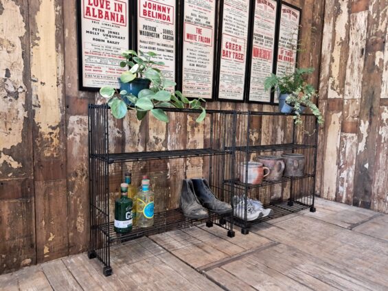 metal wire display racks furniture storage