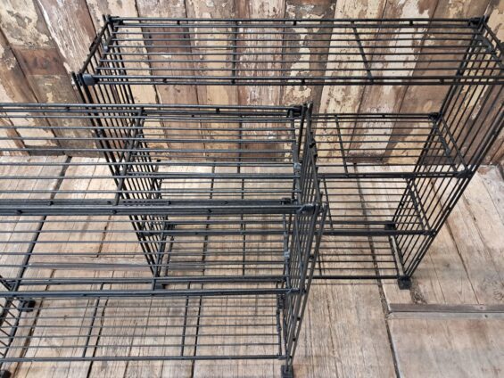 metal wire display racks furniture storage