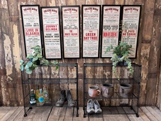 metal wire display racks furniture storage