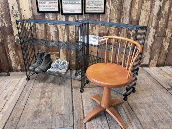 metal wire display racks furniture storage