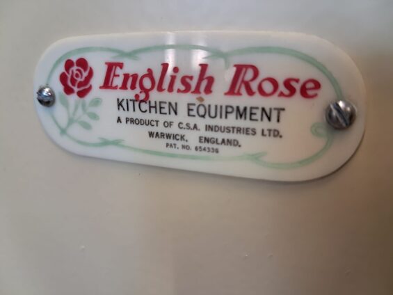 polished aluminium english rose sink unit furniture storage industrial