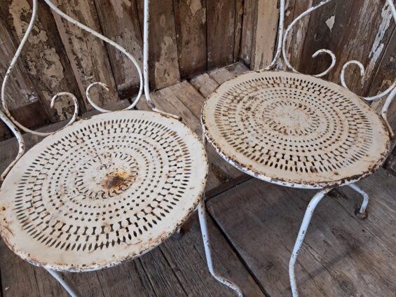 metal garden table and chairs set garden furniture