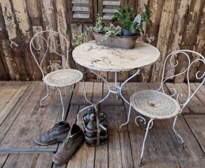 metal garden table and chairs set garden furniture