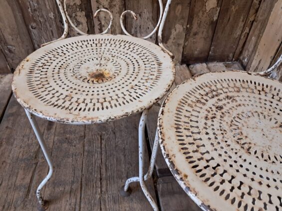 metal garden table and chairs set garden furniture