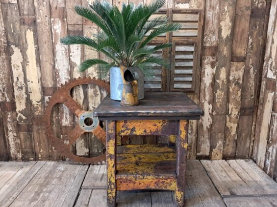 painted wooden working table furniture tables