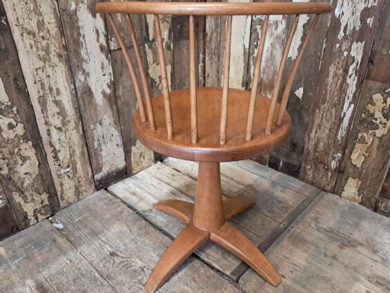pine revolver swivel chair stool seating occasional chairs