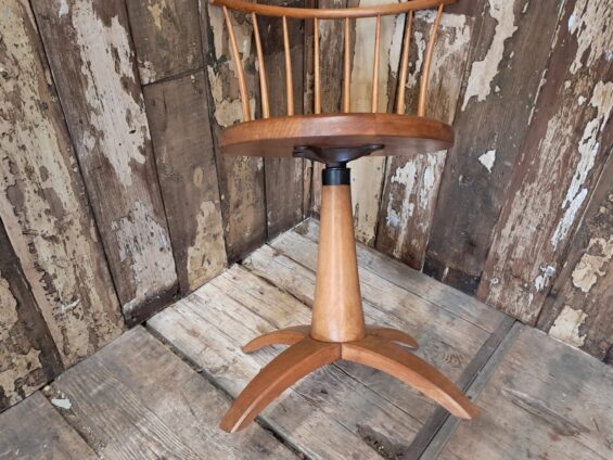 pine revolver swivel chair stool seating occasional chairs