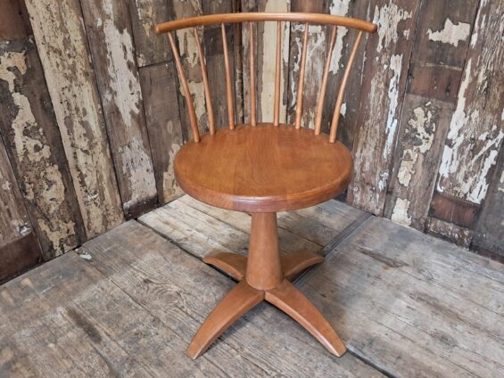 pine revolver swivel chair stool seating occasional chairs