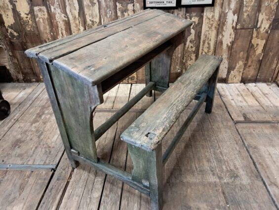 wooden childrens school desk bench furniture tables