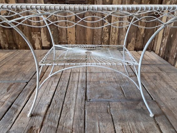 rectangular wire table furniture tables garden