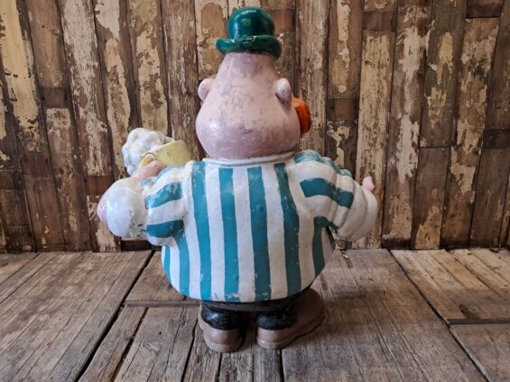 large plaster sculpture cartoon figure decorative art