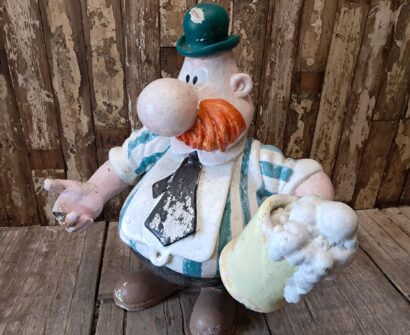 large plaster sculpture cartoon figure decorative art