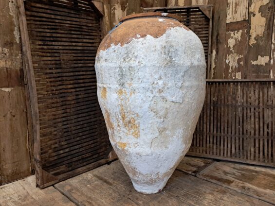 terracotta whitewash olive oil pot garden planters decorative homewares
