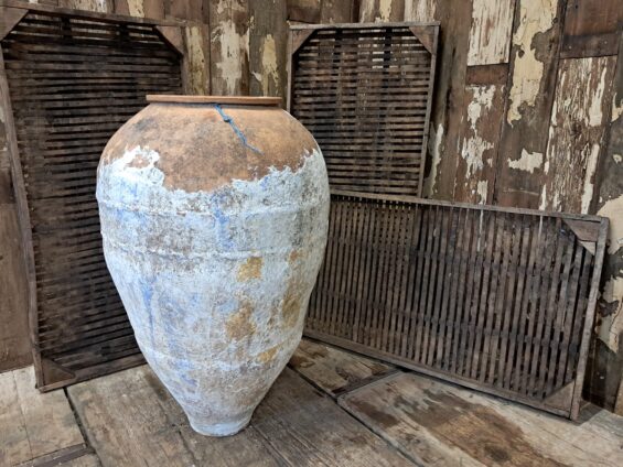 terracotta whitewash olive oil pot garden planters decorative homewares