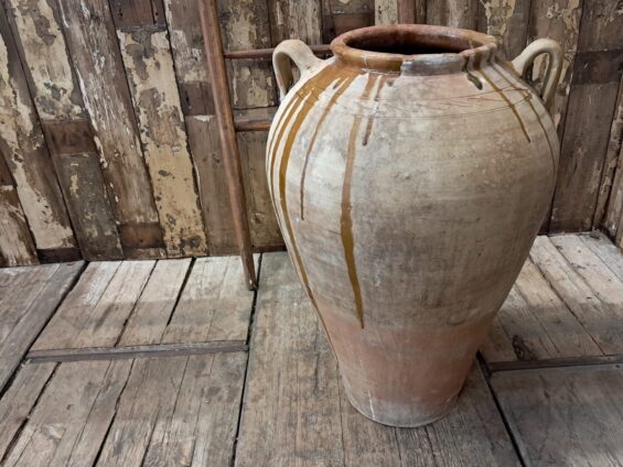 glazed terracotta spanish olive pot garden planters decorative homewares