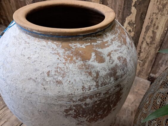 terracotta whitewash olive oil pot garden planters decorative homewares