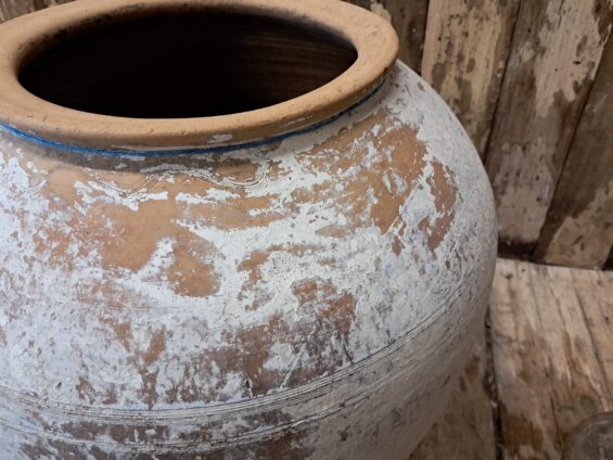 terracotta whitewash olive oil pot garden planters decorative homewares