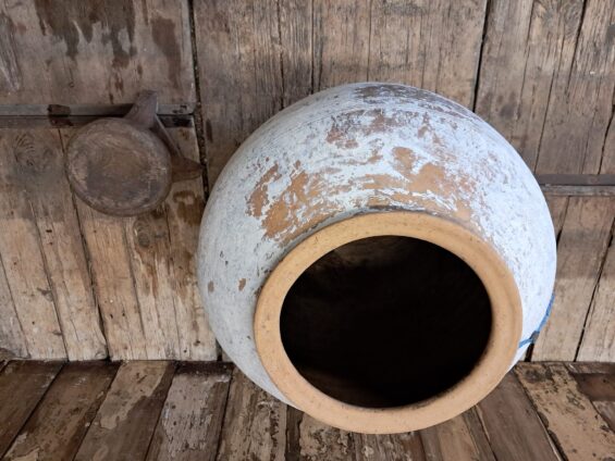 terracotta whitewash olive oil pot garden planters decorative homewares