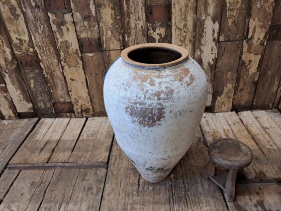 terracotta whitewash olive oil pot garden planters decorative homewares