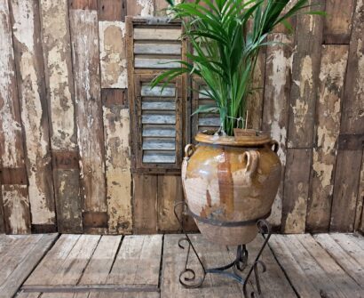 glazed terracotta spanish olive pot garden planters decorative homewares