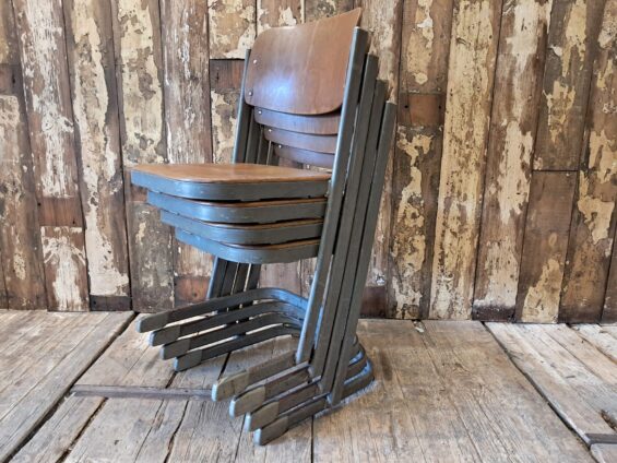metal and wood stacking chairs seating occasional chairs industrial