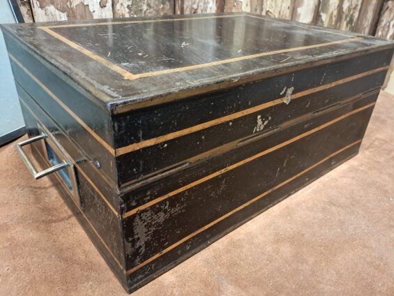 metal military writing box decorative homewares artefacts