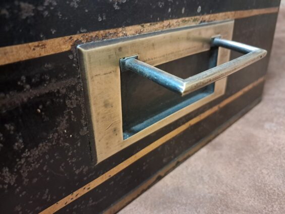 metal military writing box decorative homewares artefacts