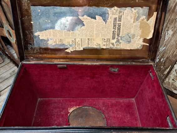 metal military trunk storage homewares